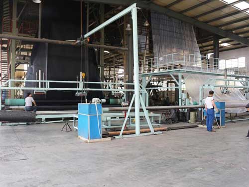 土工膜吹膜生产线